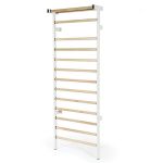 Afbeeldingen van Wandrek van staal en hout 